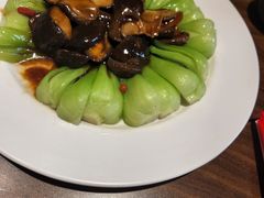 香菇扒油菜-李氏八大件老菜馆(万宝街店)