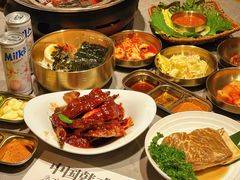 -草家酱蟹炭火烤肉店(珲春南路一店)