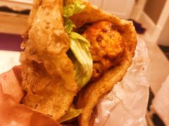 -小红车炸蛋葱油饼