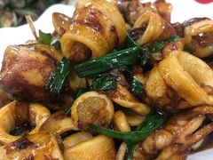 酱爆鱿鱼筒-明记海鲜大排档(巽寮湾店)