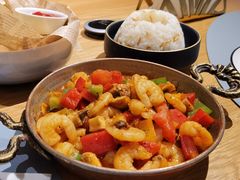 嫩烩虾仁-伊斯坦布尔土耳其清真咖啡餐厅