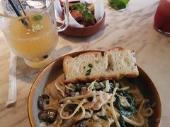 奶油蘑菇宽意面-gaga(深圳福田星河COCO Park店)