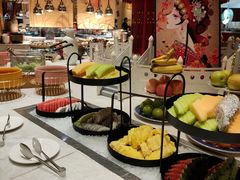 自助取餐区-杭州钱江新城万怡酒店-西餐厅