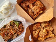 炸鸡翅一半一半-富乐满韩国正宗炸鸡韩国料理(虹泉路店)