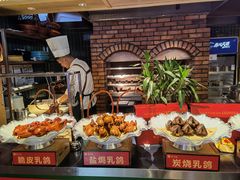 自助取餐区-鸽子侯·家宴·平价海鲜(市图书馆店)