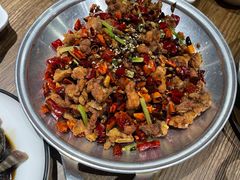 干锅辣子鸡-叶派龙虾•招牌香辣蟹·海鲜(中海国际店)