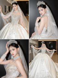 点击看大图 -艾拉·女王婚纱礼服馆