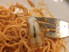 鲜虾茄汁意大利面-红小满休闲餐厅(十全街店)