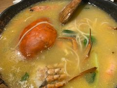 膏蟹汤面-十面欢腾·海鲜面·台式Bistro(长乐路店)
