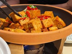 自制煎豆腐-福满我家大碗厨·湘菜(上海大厦店)