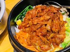 五花肉拌饭-唯成•韩国炭火烤肉 유성고기