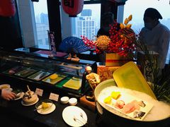 自助取餐区-唐拉雅秀酒店-西锦汇空中BBQ·思创餐厅