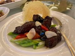 黑金雪花牛肉粒-上海和平饭店龙凤厅 Dragon Phoenix