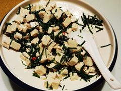 沙葱拌豆腐-宁夏国强手抓羊肉·清真菜(未央路凤三店)