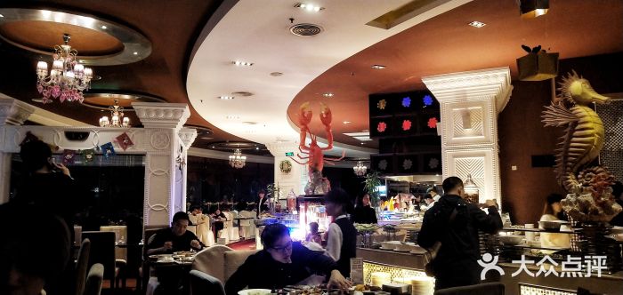 荣誉国际酒店-云顶旋转餐厅大堂图片