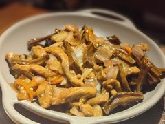 石烹鹅柳-马灯部落·西湖边的创意山景餐厅(虎跑动物园店)