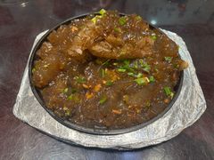 铁板炒凉粉（铁锅凉粉）-邢家锅贴老店·非遗·开封菜(金明广场店)