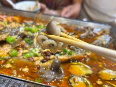 -东来菜馆•手抓海鲜家常菜•海鲜锅贴(鸽子窝店)