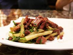 土豆条煸牛肉-德居源