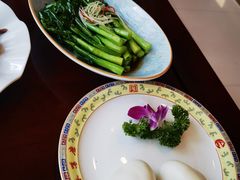 白灼菜心-鹿鸣春饭店(总店)