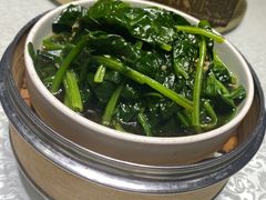 蒜蓉蒸菠菜-餐与自然(老商埠店)