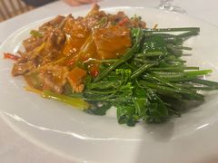 芥兰沙茶牛肉-廣味潮鲜·一品潮滋味(五道口店)