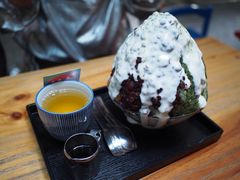 抹茶生乳かき氷-WONDER ICE 萬得冰田(建設路总店)