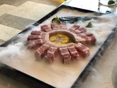 山蒜叶厚猪五花-老板娘的烤肉店(港湾广场店)