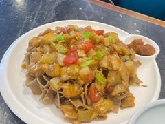 酸菜茄条扒莜面-紫泥369粗粮季(鼓楼店)