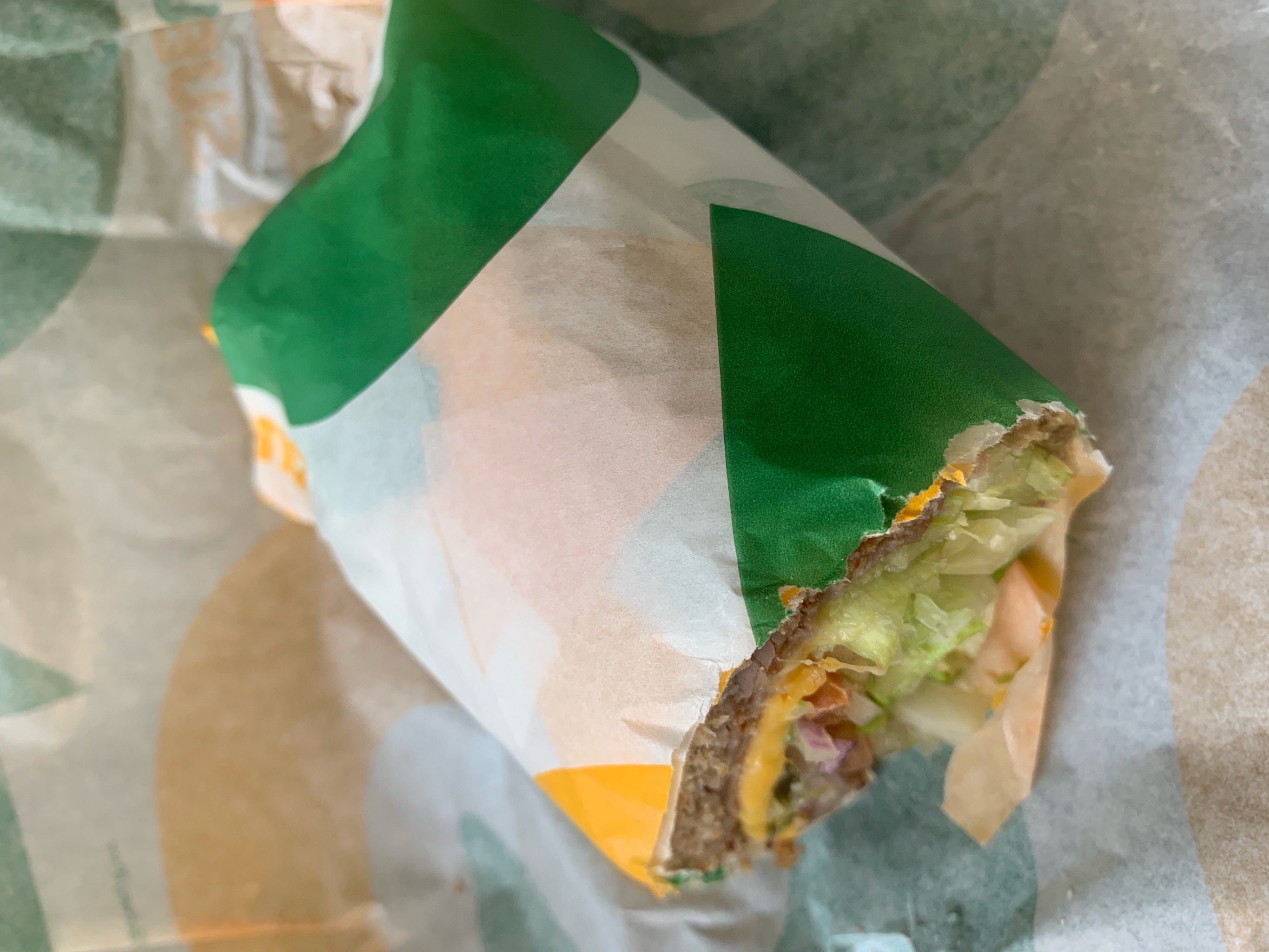 赛百味牛肉三明治菜可是真多