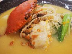 膏蟹汤面-十面欢腾·海鲜面·台式Bistro(长乐路店)