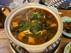 牦牛肉板筋锅-后院犇牛主题餐厅(云岗店)