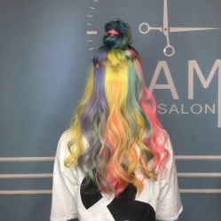 点击看大图 浩森13011296101-3AM HAIR SALON染发烫发接发