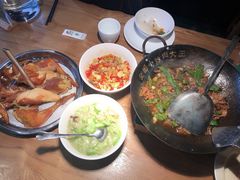 丝瓜焖蚌壳肉-费大厨辣椒炒肉(万家丽一店)