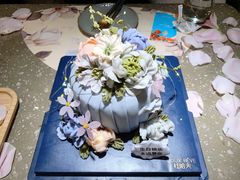 紫色裱花福袋-杜哈夫DOUX RÊVE·生日蛋糕(日月光店)