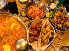 部队火锅-富乐满韩国正宗炸鸡韩国料理(虹泉路店)