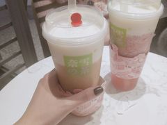 霸气芝士草莓-奈雪的茶(青岛卓悦里INTOWN店)