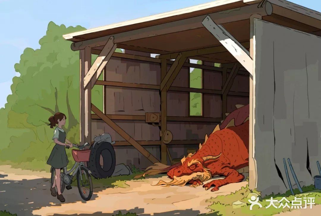 吉卜力风格插画，简单又美好的小清新！