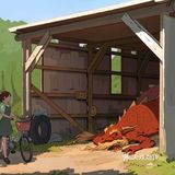 吉卜力风格插画，简单又美好的小清新！