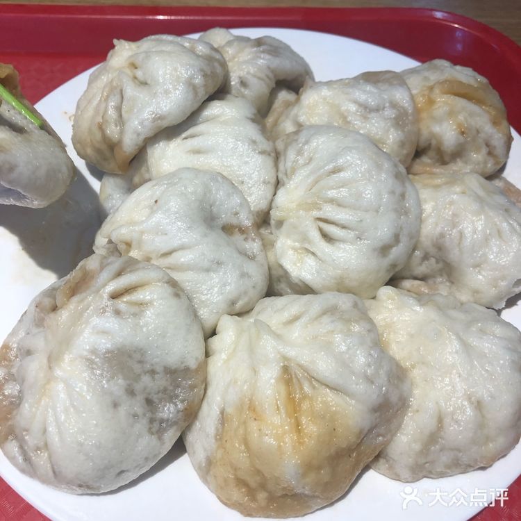 期望有点大，得粘醋吃，单独吃会有点油腻，牛肉大葱的