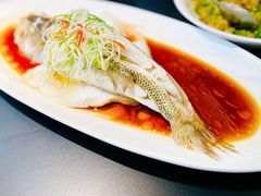 清蒸鲈鱼-小菜园新徽菜(青岛市南万象城店)