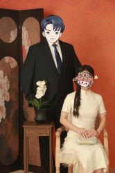 -时光纪亲子全家福照相馆(静安店母女写真父母纪念照)