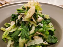有机小白菜蒸虾皮-喜鼎海胆水饺(平安金融中心店)