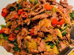 28秒爆炒黄牛肉-望湘园·洞庭渔宴(浦江欢乐颂店)