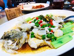 鲜花椒蒸桂花鲈-猪肉婆私房菜(容桂总店)