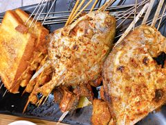 -宝记烧烤·碳锅羊肉·羊蝎子火锅·夜食社(文体路创始店)