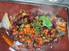 -探鱼·鲜青椒爽麻烤鱼(西南商都店)