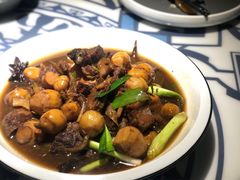 野生茨菇雪花牛肉-香阁餐厅·常州菜·常州菜代表品牌(新北奥体店)