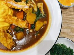 炸虾排咖喱蛋包饭-池奈·日式咖喱蛋包饭(老城根Gpark店)