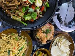 干锅牛肉丝-张关合渣(航空大道店)